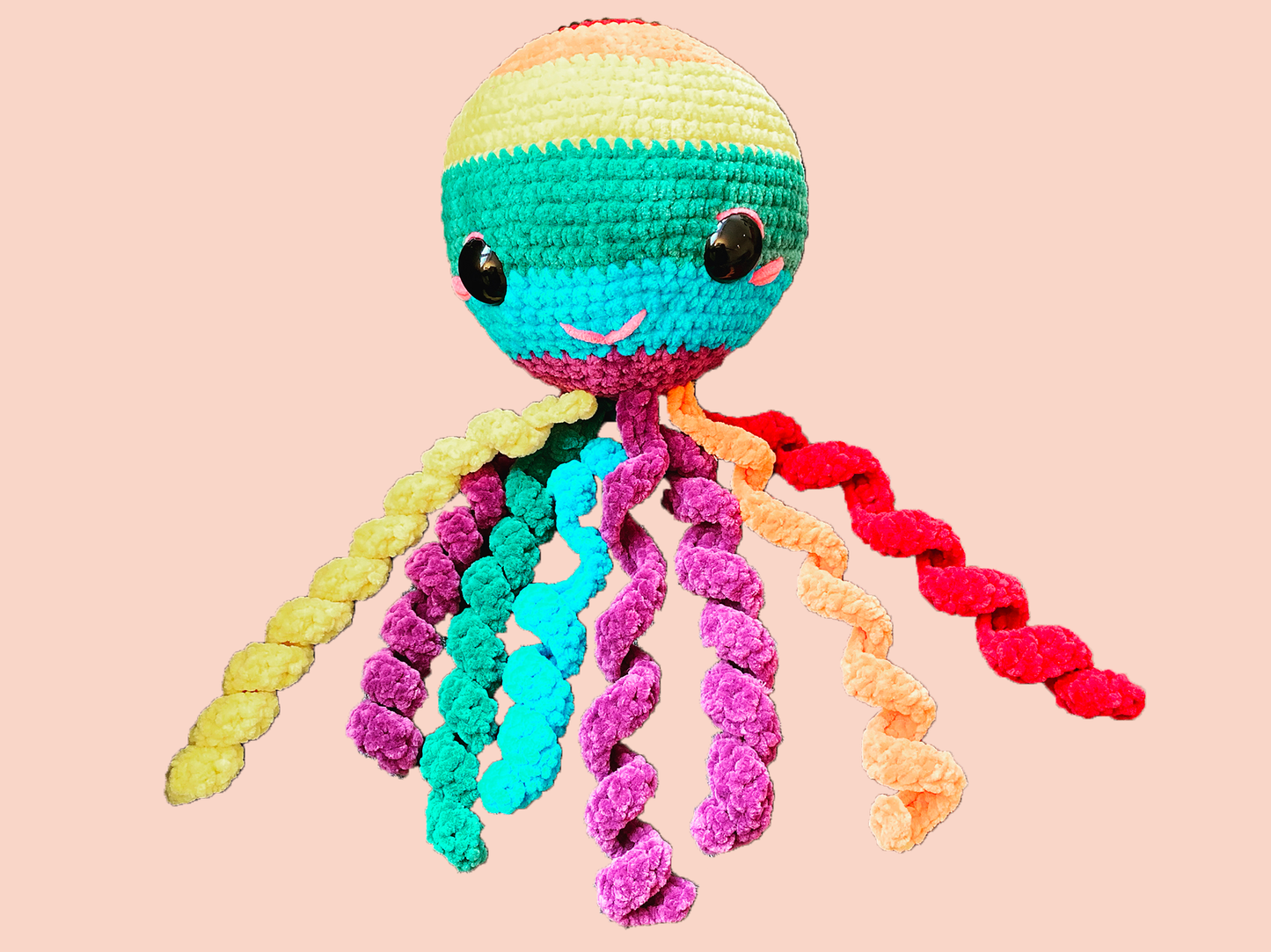 Pieuvre Kawaii LGBT 🏳️🌈 Amigurumi