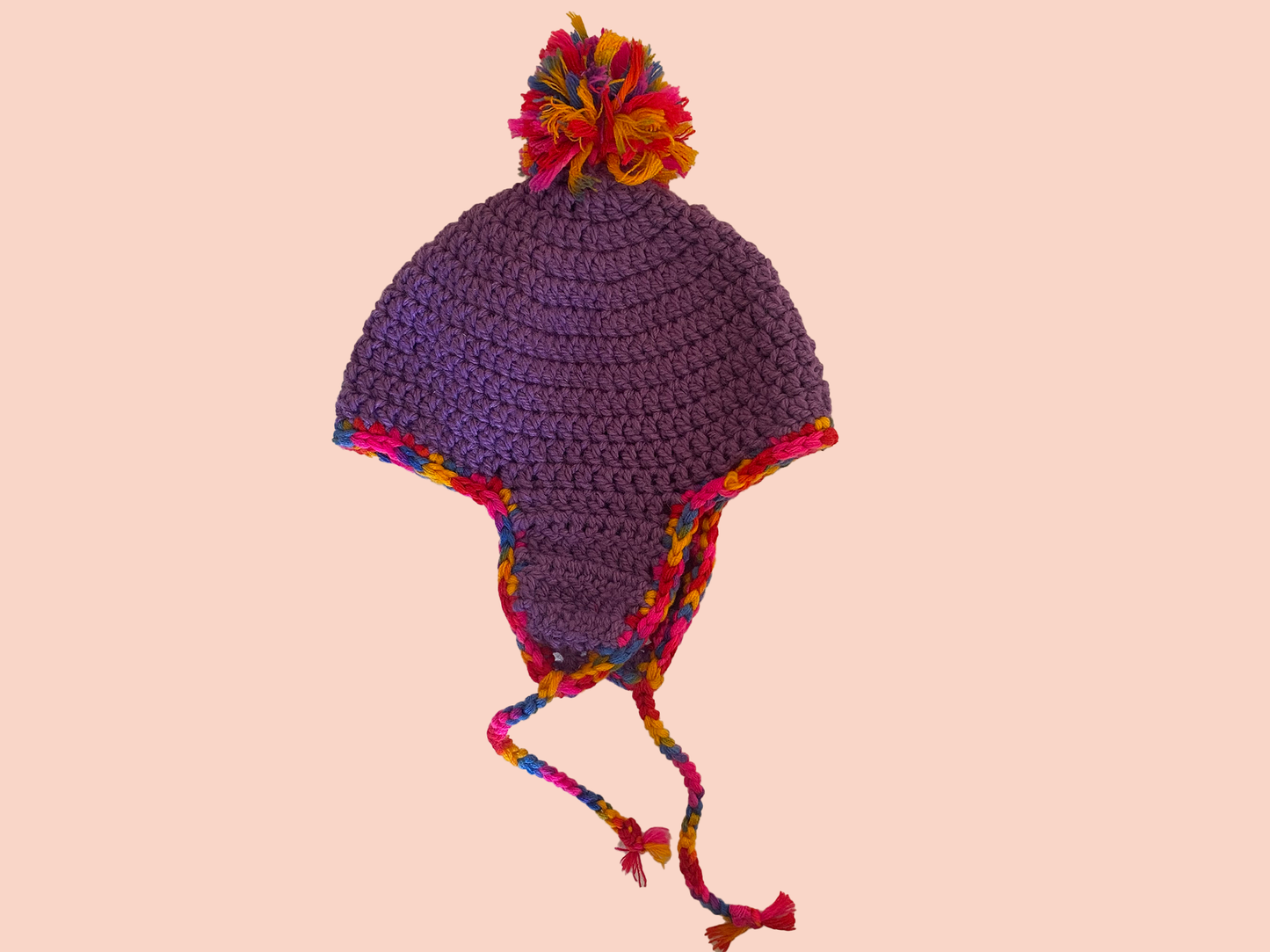 Bonnet Péruvien Violet 🦙