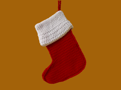 Chaussette de Noel🎅 au Crochet Déco