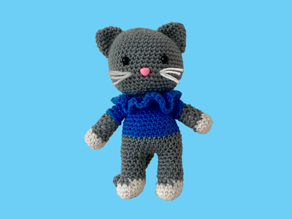 Peluche Chat Doudou Amigurumi