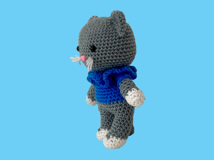 Peluche Chat Doudou Amigurumi