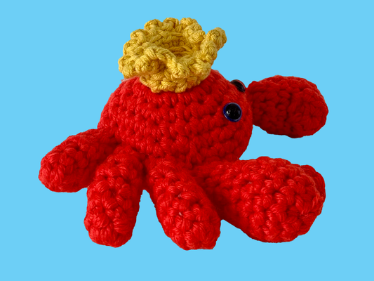 Crabe 🦀Royal Amigurumi