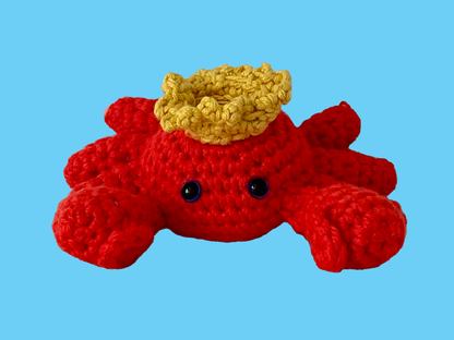 Crabe 🦀Royal Amigurumi