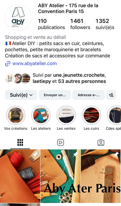 Combiné Crochet et Maroquinerie