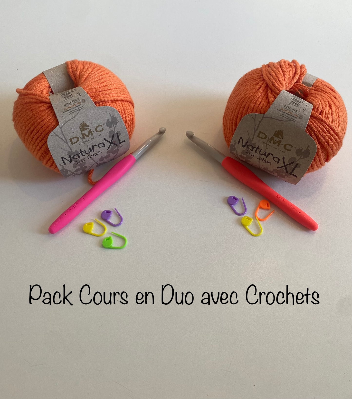 Pack Cours 2h en Duo + crochets et pelotes