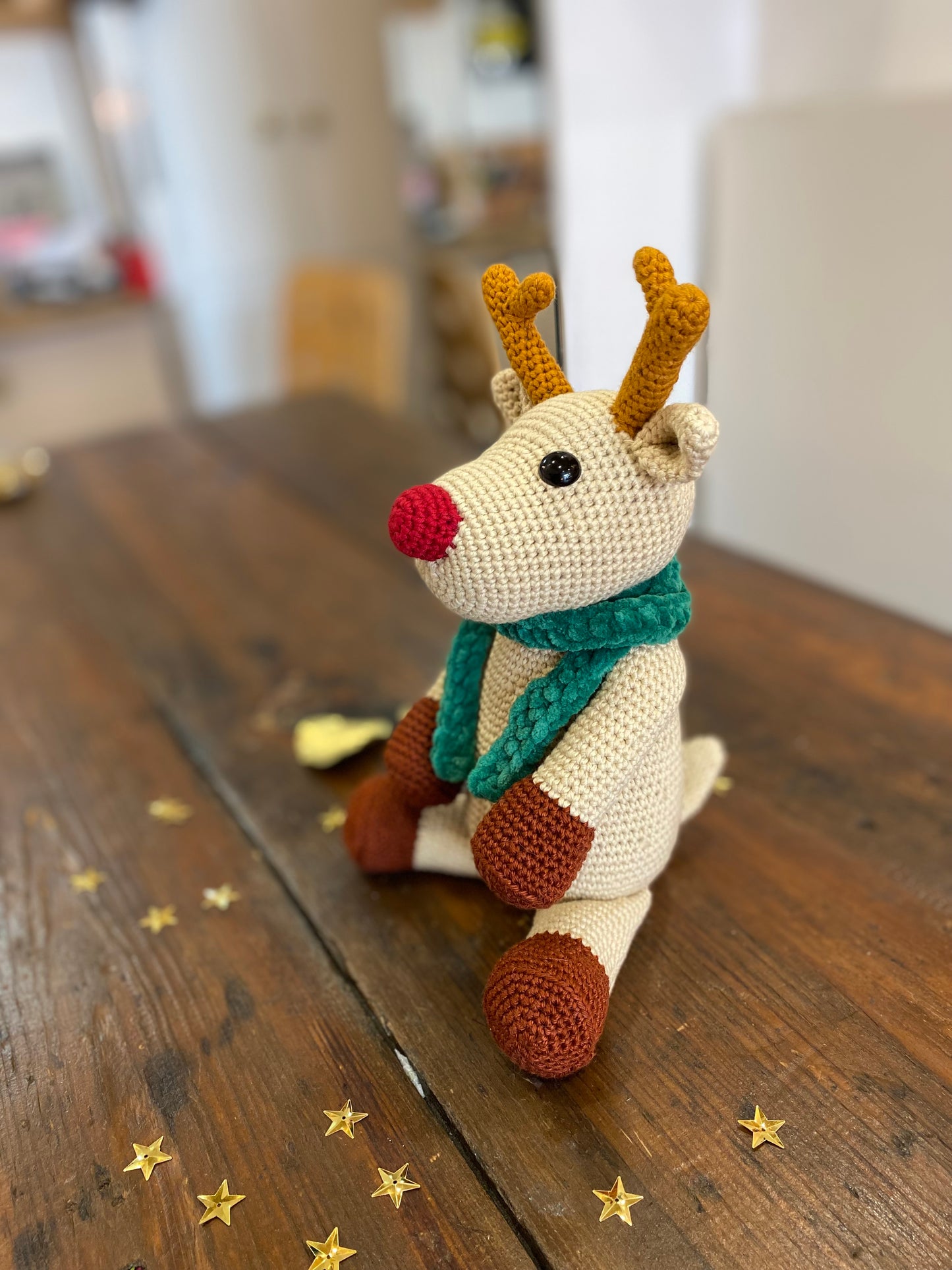 René le Renne de Noel Amigurumi