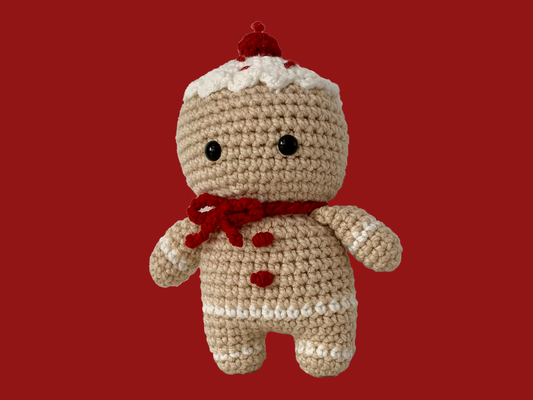 Bonhomme de Pain d'Epice de Noel Amigurumi