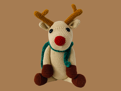 René le Renne de Noel Amigurumi