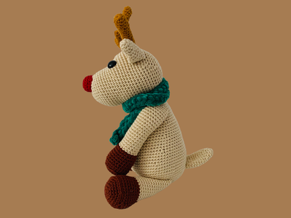 René le Renne de Noel Amigurumi